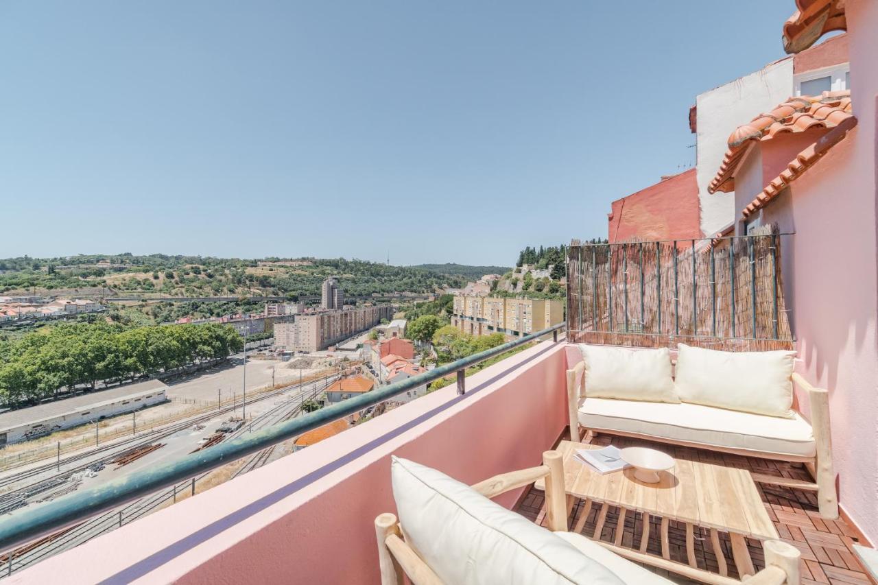 Casa Boma Lisboa - Unique Apartment With Private Balcony And Panoramic Bridge View - Alcantara IV Exterior foto